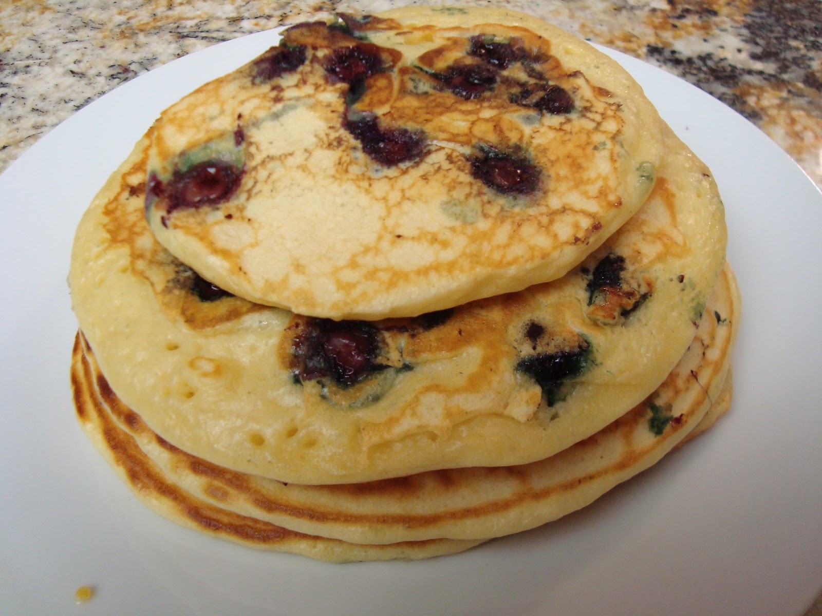 A Little Cooking: Blueberry Pancakes