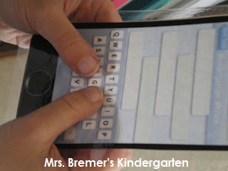 FREE iPad iPod iPhone sight word texting activity