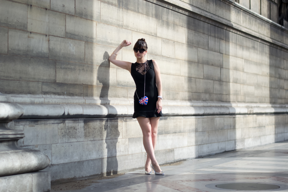 Chic Parisian style, Look, blogger, Meet me in paree, Little black dress