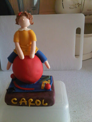 boneca pilates em biscuit