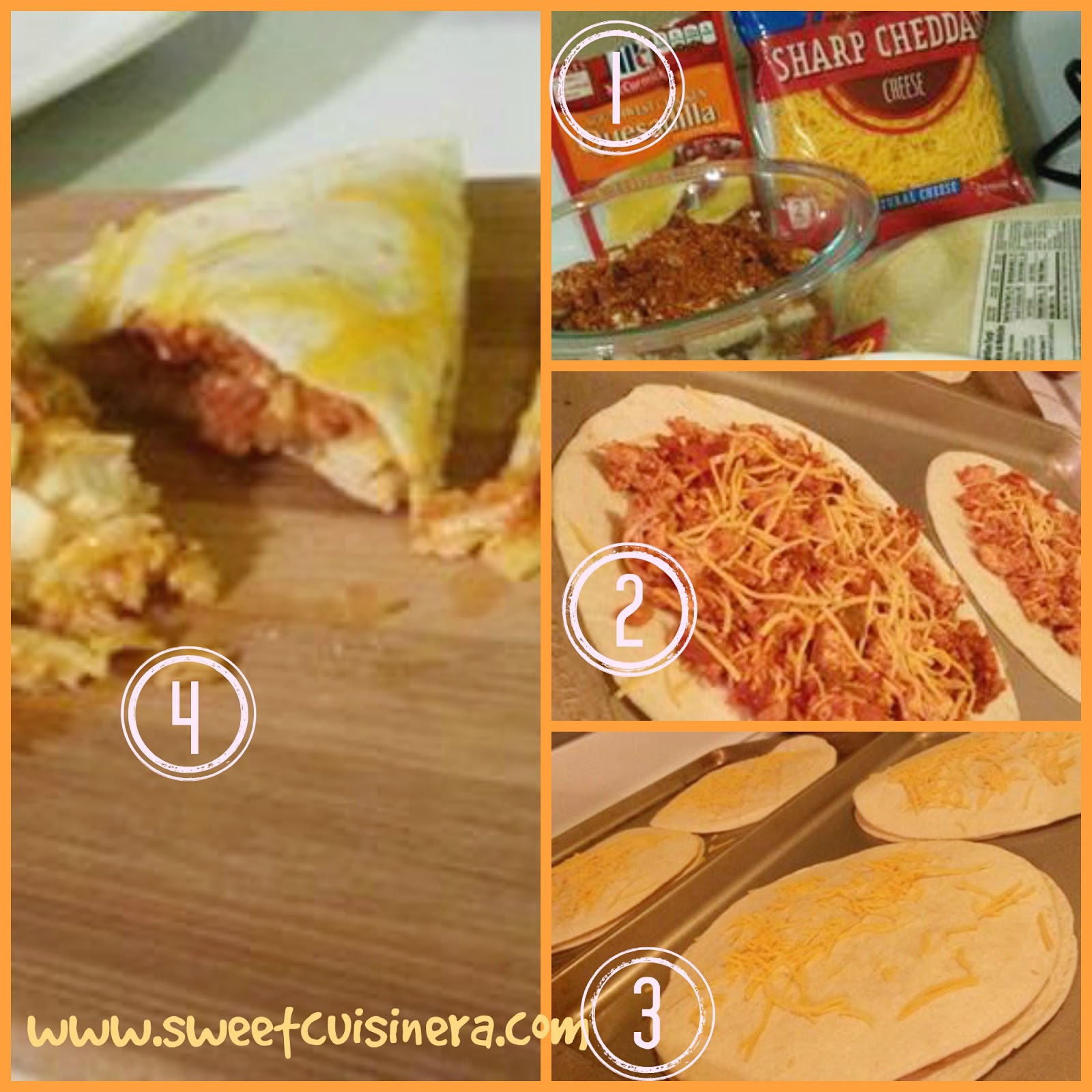 The Sweet Cuisinera Chicken Quesadilla Recipe