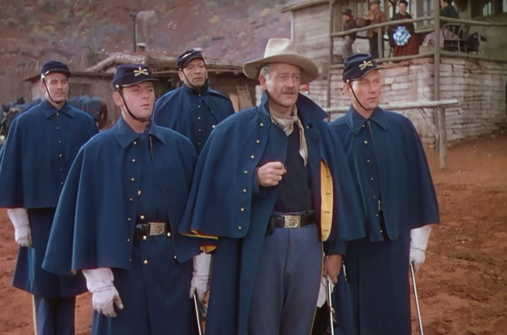 Along the Brandywine Movie Review She Wore a Yellow Ribbon (1949