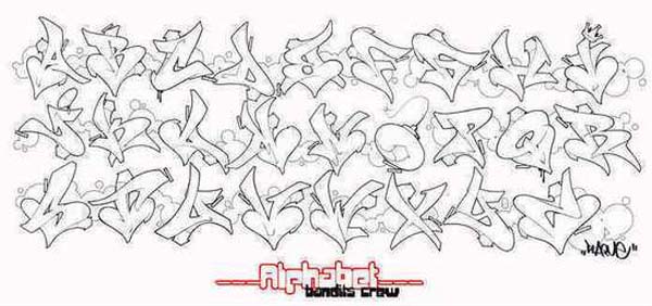 Top Graffiti Art Graffiti Fonts Wildstyle Sketches