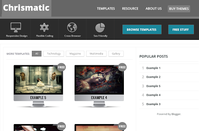 Share Free Chrismatic Blogger Template cho trang thiết kế Share Free Chrismatic Blogger Template cho trang thiết kế
