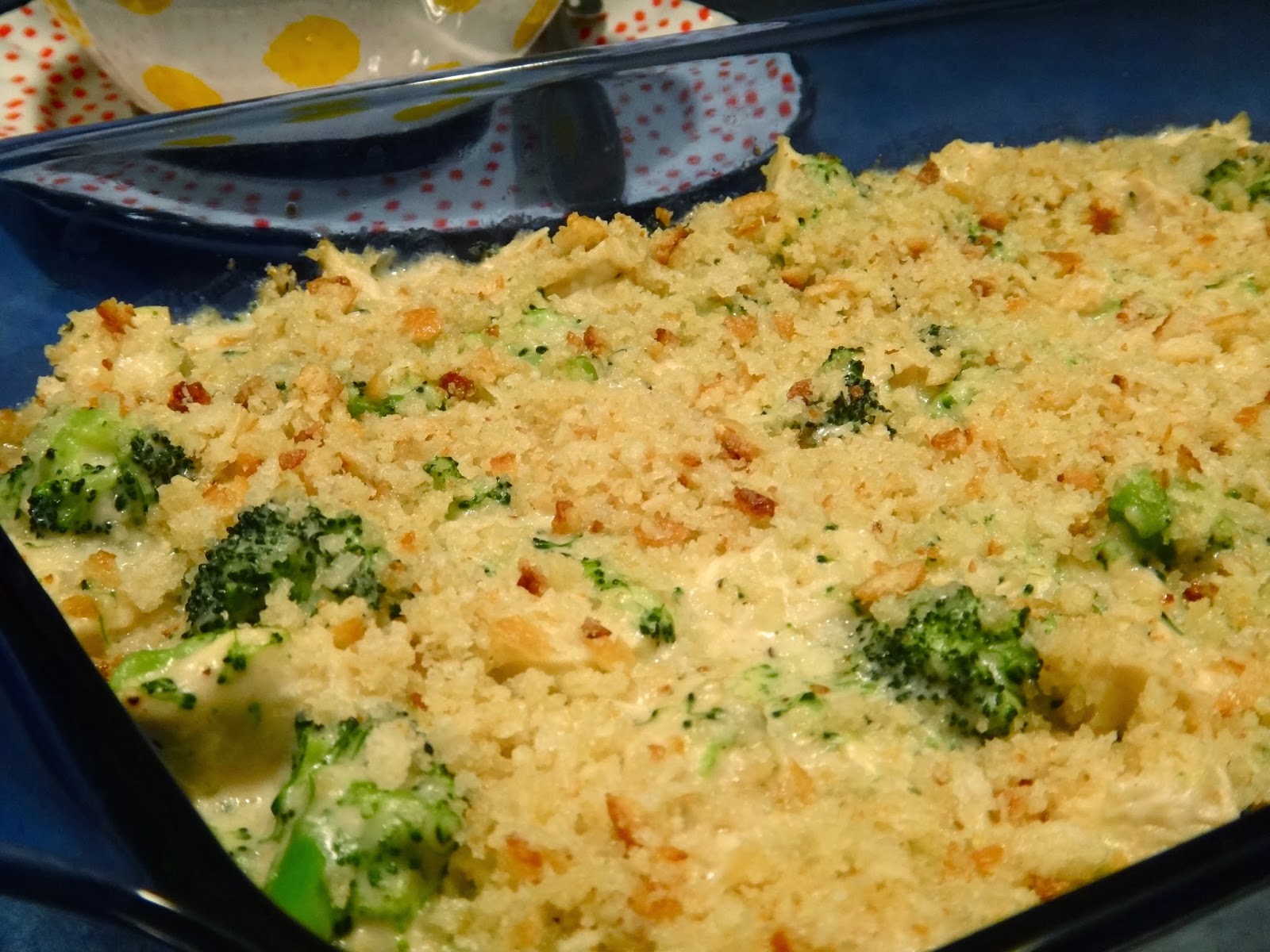 Creamy Chicken and Broccoli Gratin