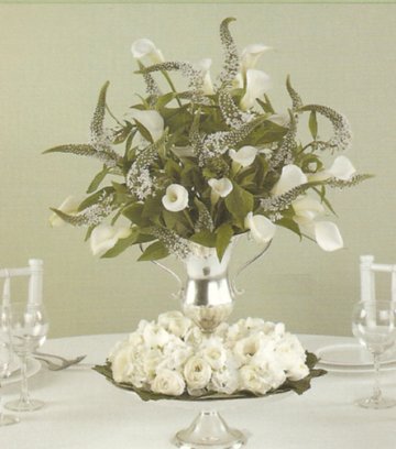 Bouquet Bridal Calla Lily Centerpieces