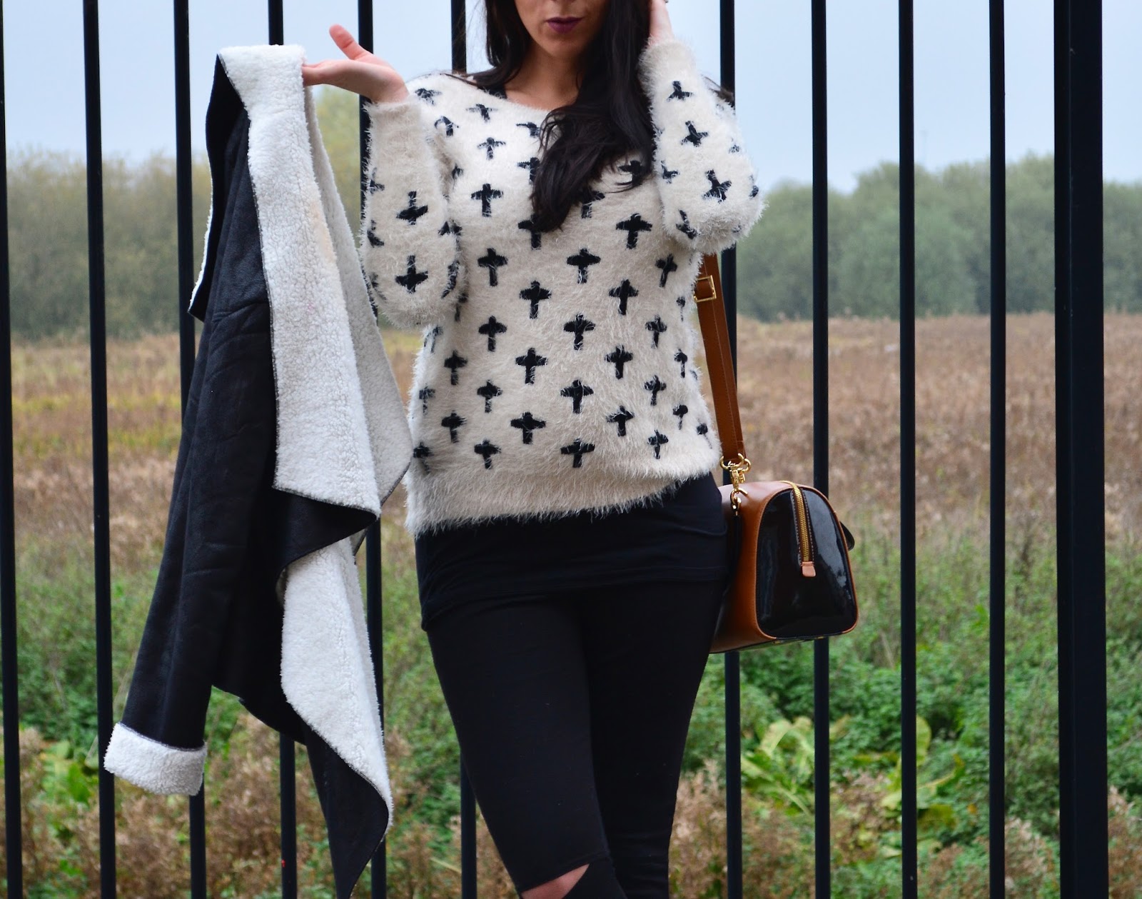 izabel london waterfall cardigan