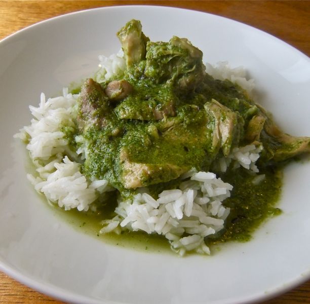 EAT.DRINK.THINK. Vij's CilantroMint Chicken Curry is it "the one"?
