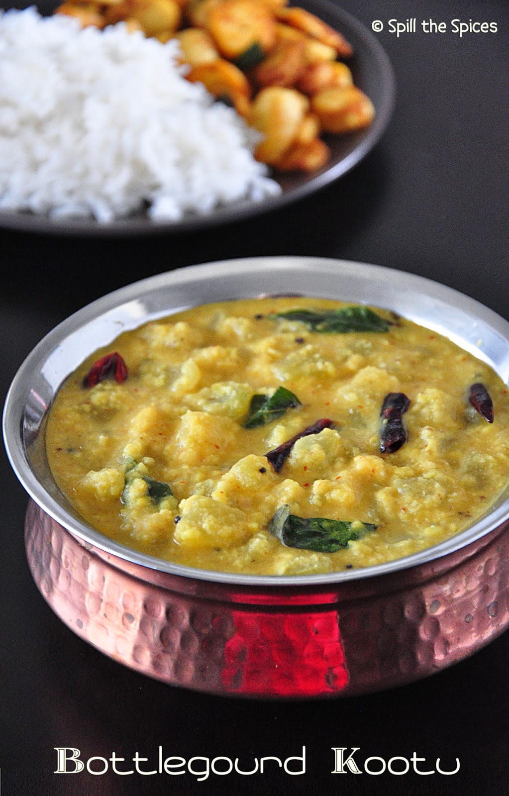 Sorakkai Kootu Bottle Gourd Kootu Spill the Spices