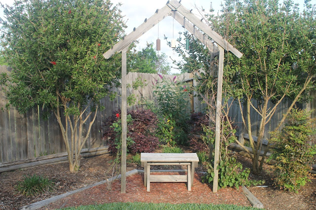 arbor backyard arbor