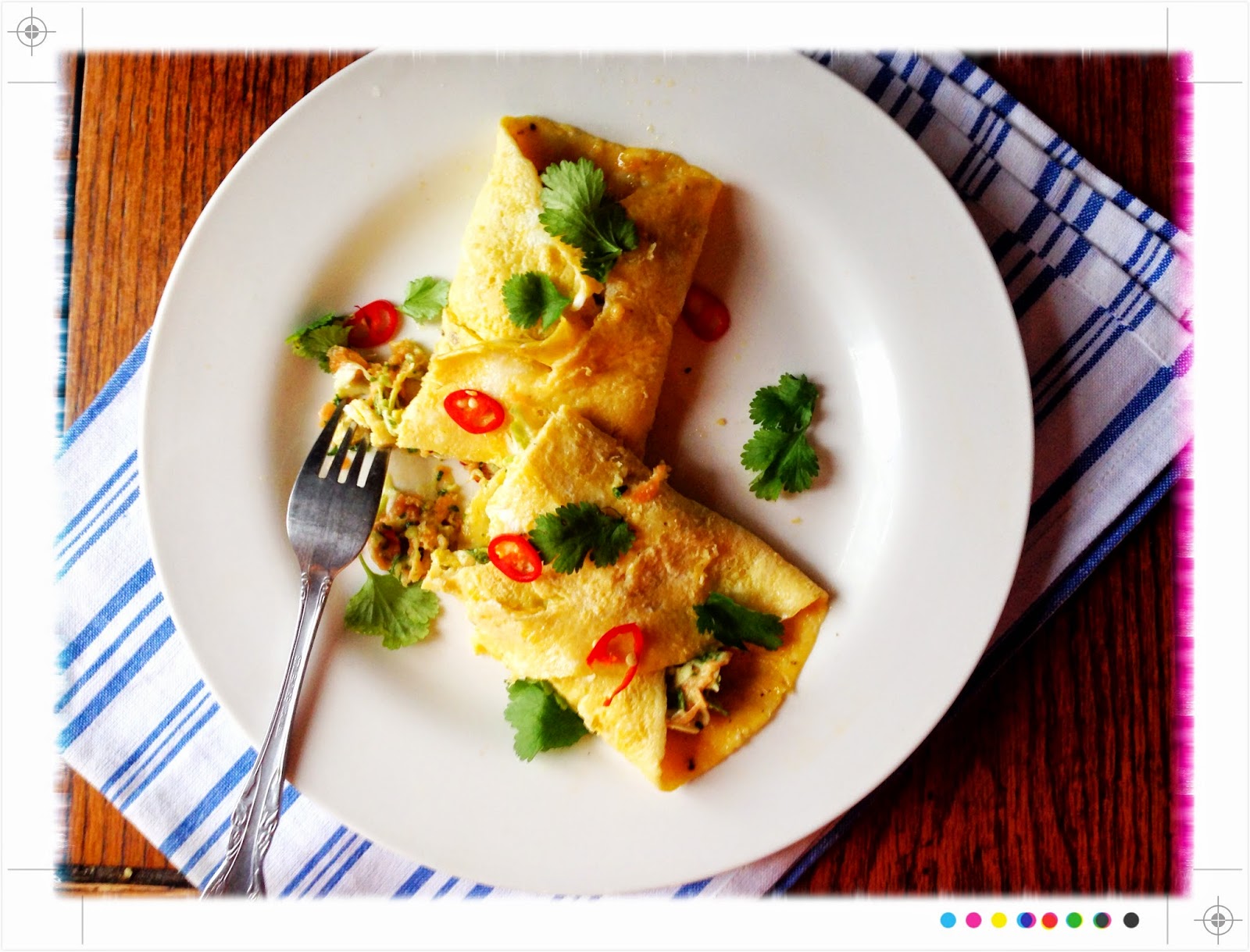 Toast: Mexican Omelette