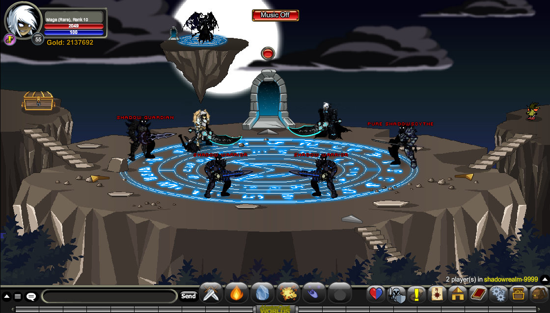 We Love AQW Best place to farm xp and class point