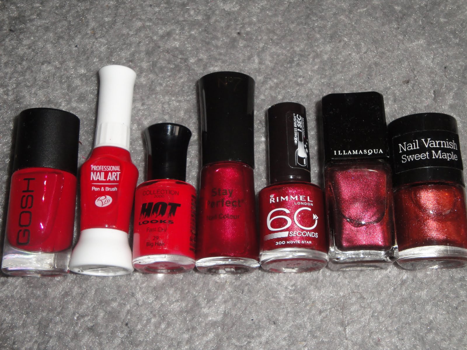 Updated Nail Polish Collection - Imagination In Colour