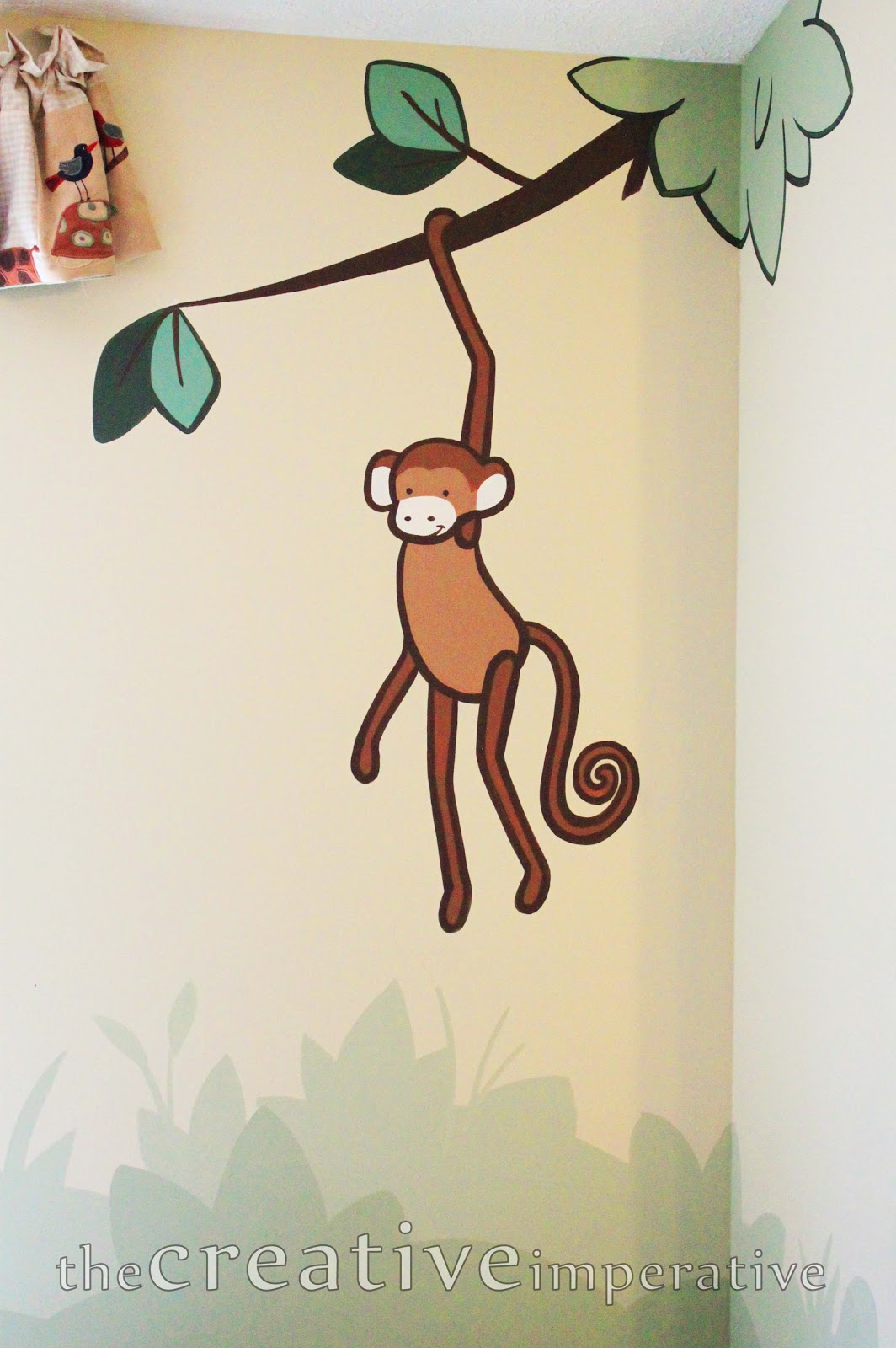 The Creative Imperative Simple Jungle Mural Some Tips and Tricks