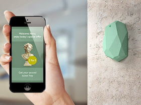 iPhone gets a museum promotion from an iBeacon. 