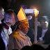 Papa Francisco bendijo el “fuego nuevo” en la Vigilia Pascual