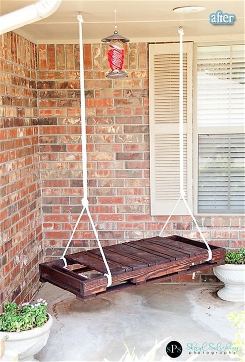 Pallet Porch Swing