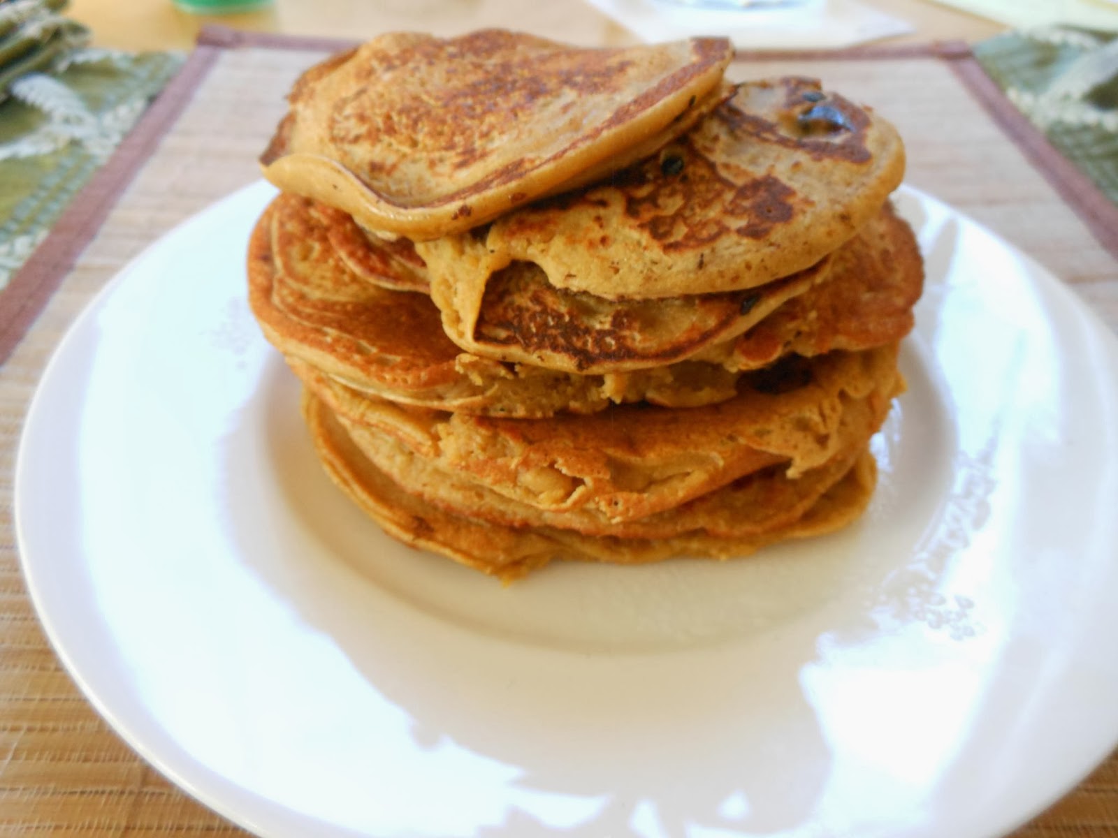 Megan Seagren's Journal Garbanzo Bean Pancakes (Gluten Free)