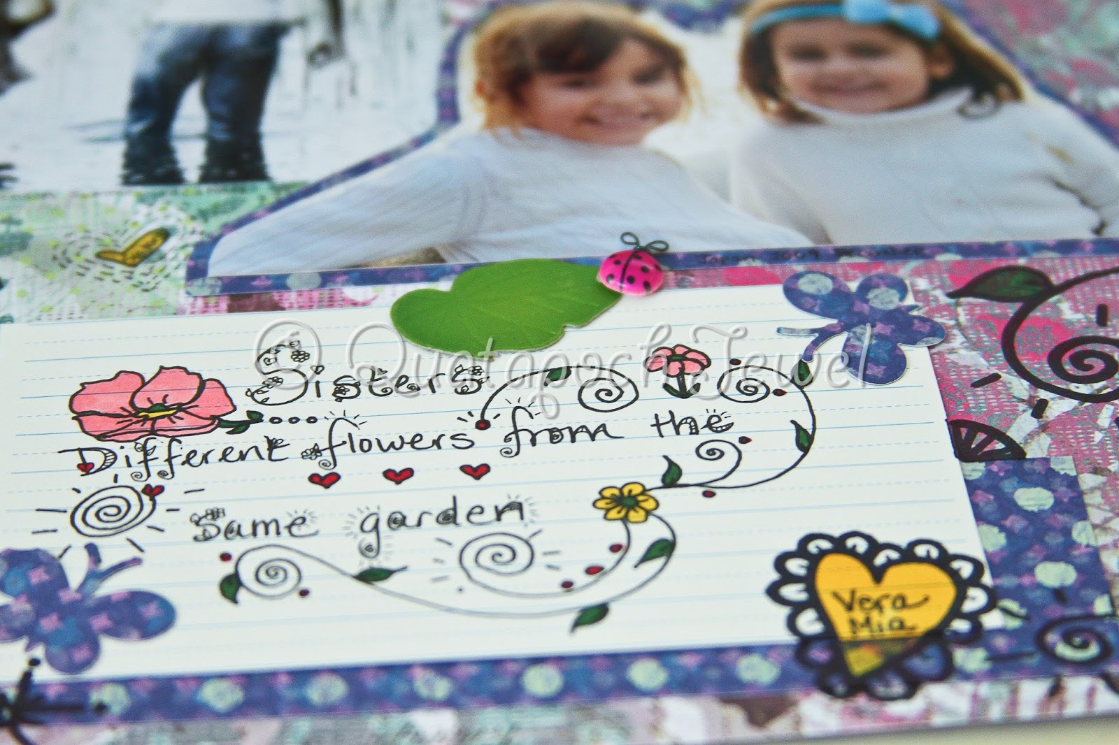 Threads and Pencils Doodle ScrapBooking