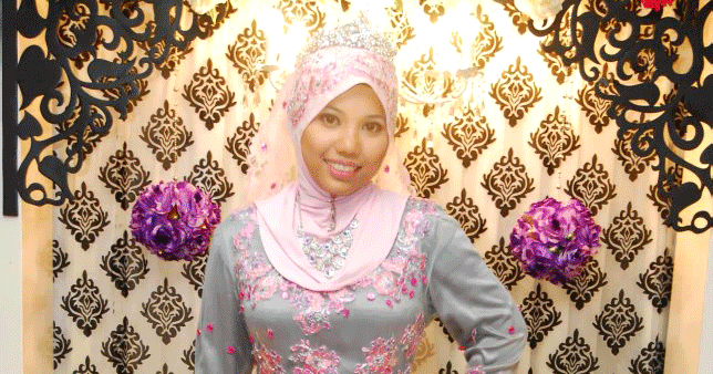 pengantin baju pink abu abu