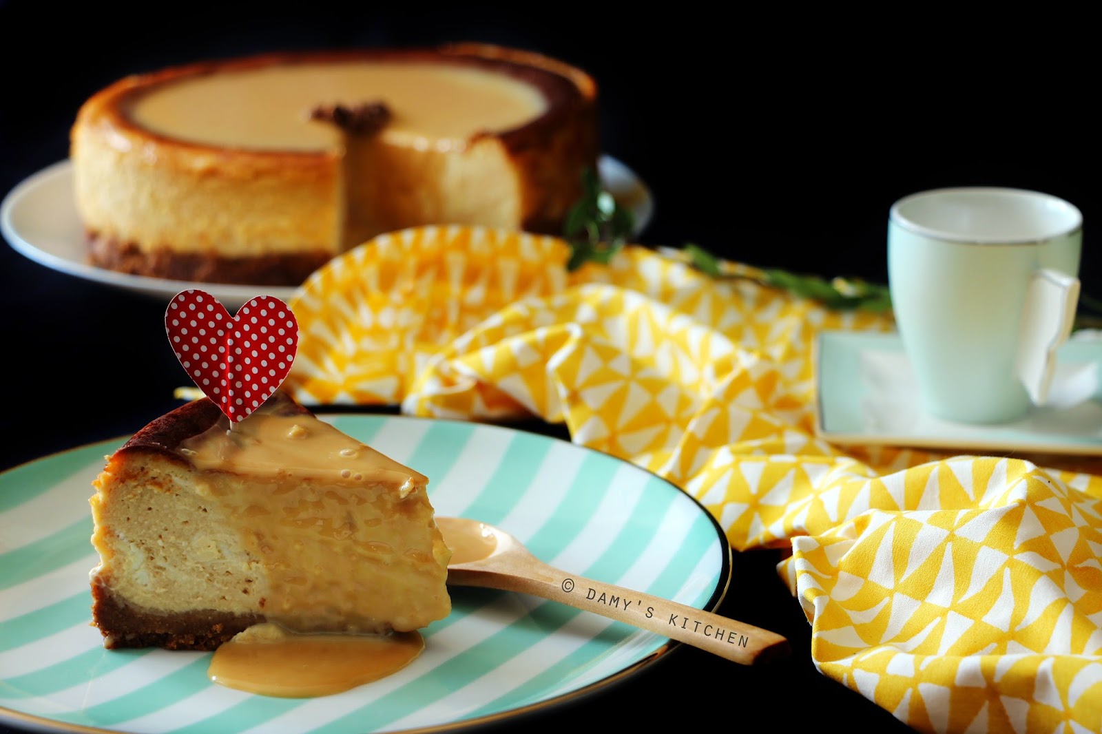 Süt Reçelli Cheesecake Süt Reçelli Cheesecake