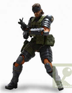 Metal Gear Solid Peace Walker Snake Battle Dress Ver. Play Arts Kai Pre-Painted Figure: Snake Battle Dress Ver.