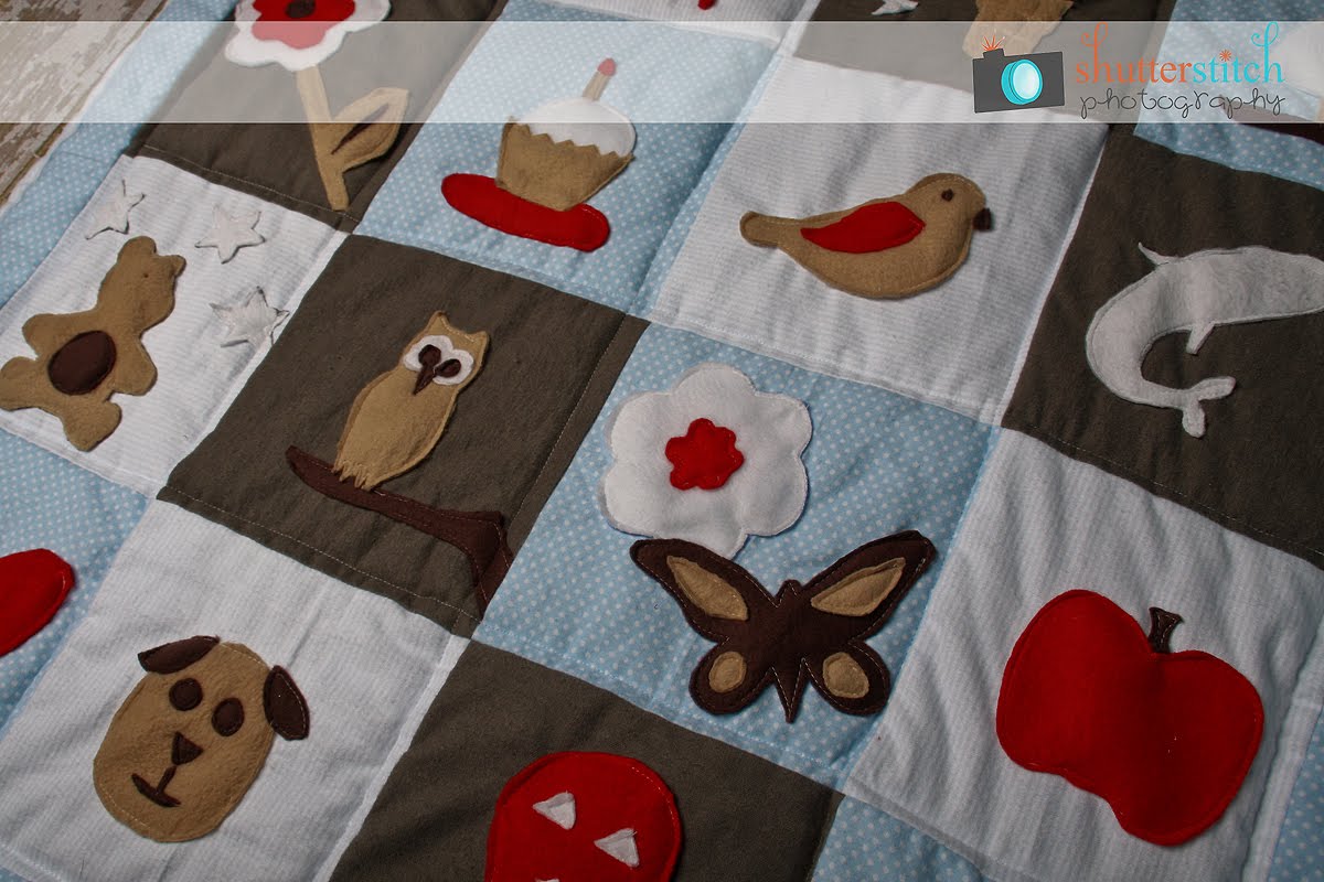 Shutterstitch Baby Shower Quilt