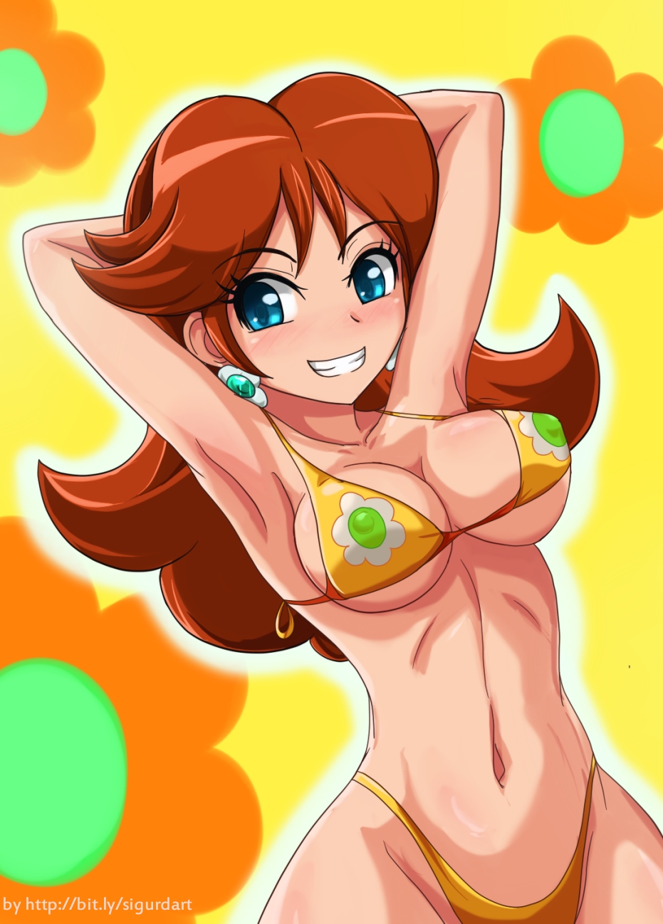 Naked princess daisy porn clip