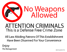 Gun Control Sign