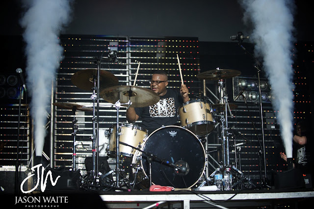 Shonlock drummer at UTA College Park Center