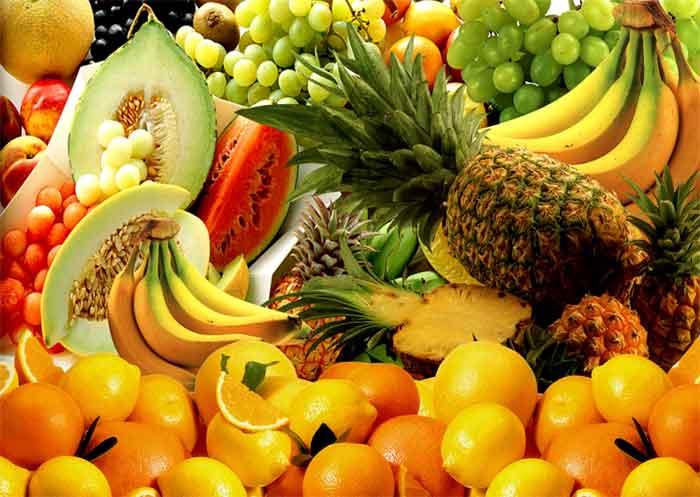 Fruits rich in vitamin C. Fruits rich in vitamin C.