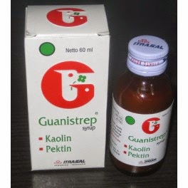DOSIS OBAT GUANISTREP Sirup (Kaolin, Pektin) DOSIS OBAT GUANISTREP Sirup (Kaolin, Pektin)