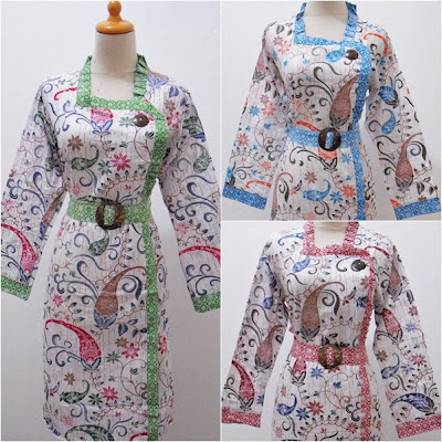 Batik Jogja Dress Batik Cantik, pusat grosir batik jogja dress batik