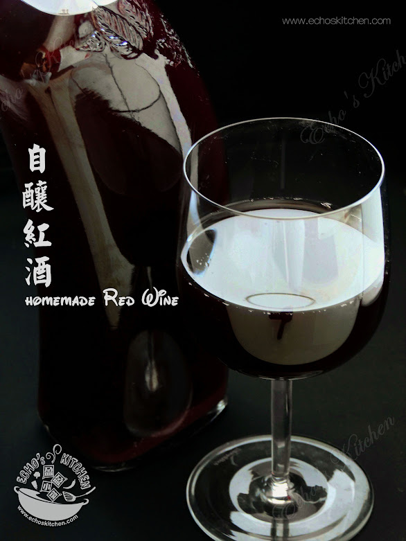A taste of memories Echo's Kitchen Homemade Red Wine As easy as I