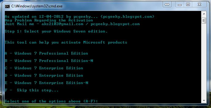скачать активатор windows 7 максимальная 64 bit 7601