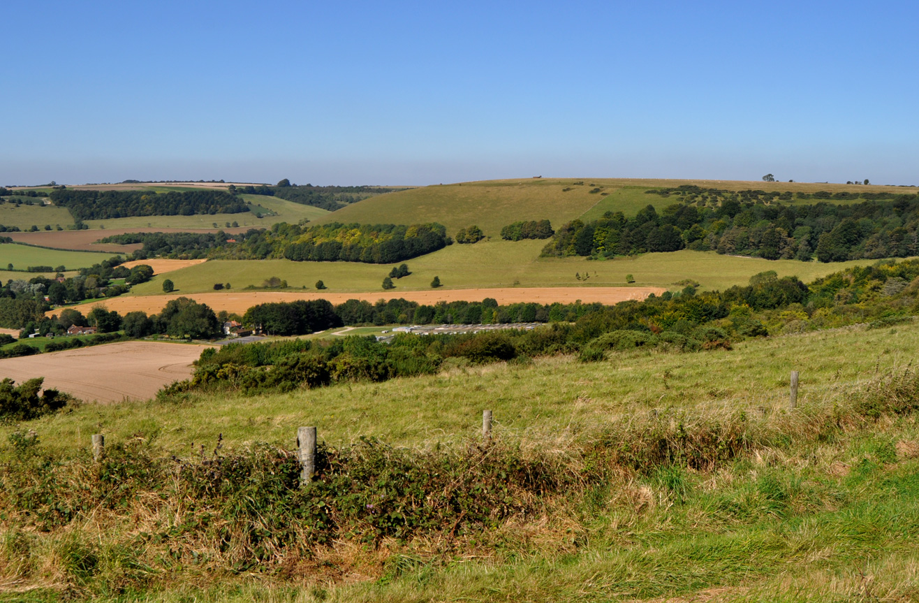 Highest Points 4 Walbury Hill, Berkshire 7th Sept 2012