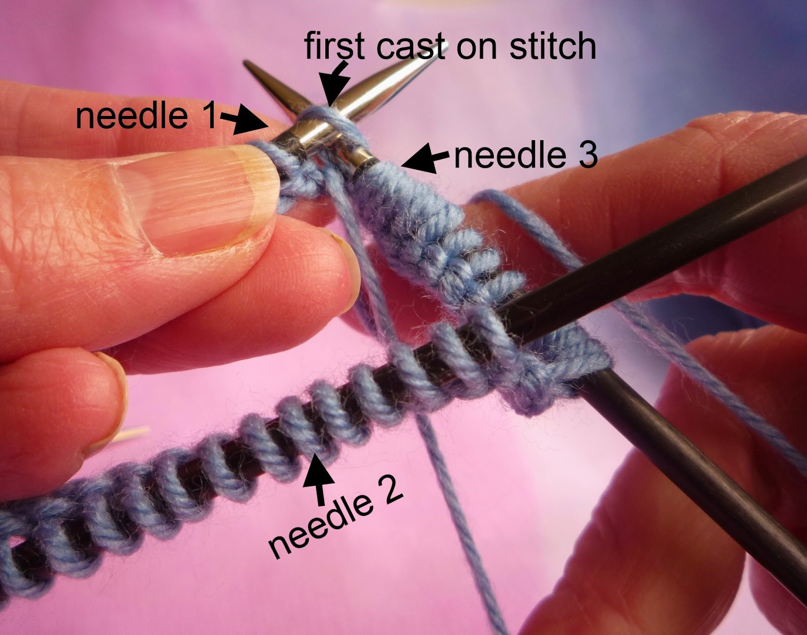 the Creations of Crazy Dazy tips for double pointed needles