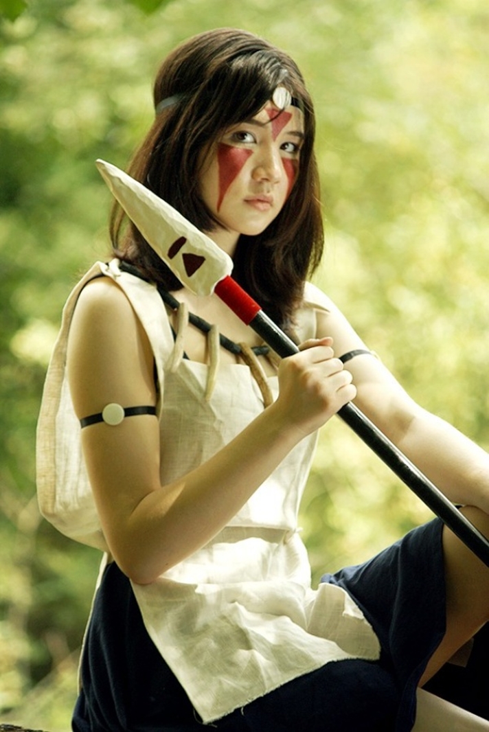 Anima Animasi Princess Mononoke Cosplay By Caitlin Anima Animasi Princess Mononoke Cosplay By Caitlin