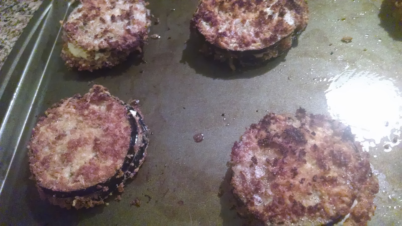 Kreepin' In the Kitchen Eggplant Parmesan with Goat Cheese