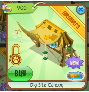 Animal Jam Spirit Blog: New Dig Site Canopy and hyena facts!
