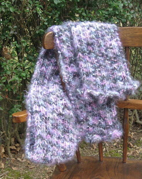 yarn owl angel hair scarf
