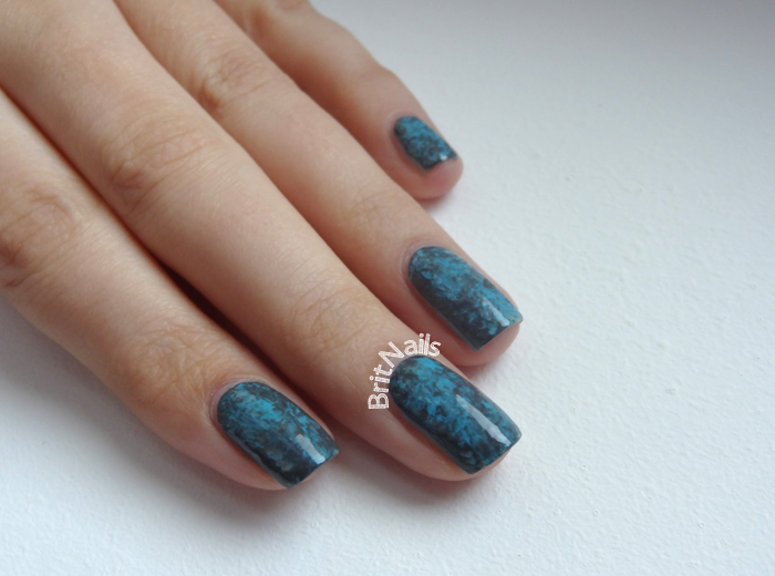 Cling Film Nails Brit Nails