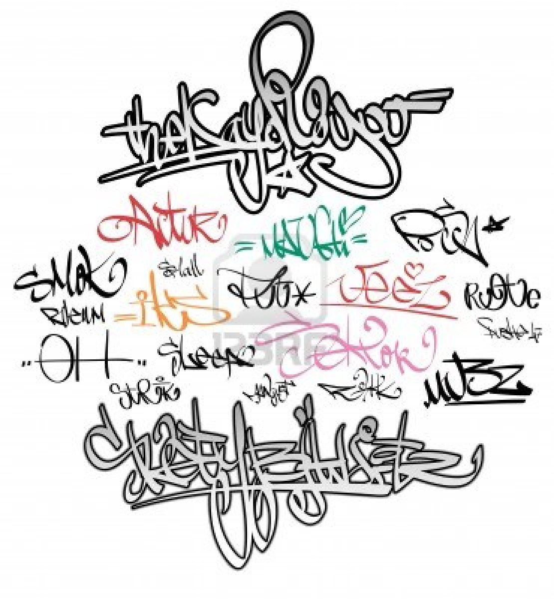 Rap Graffiti Font - Bing images