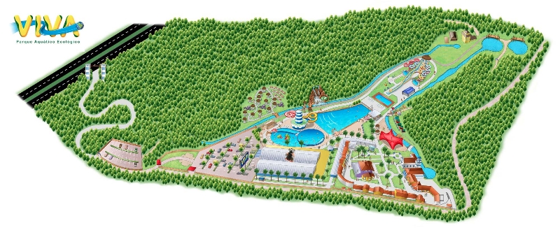 São Paulo para crianças - Parque aquático Viva Ecoparque, em Juquitiba, tem  trilhas na Mata Atlântica, toboáguas e piscina com ondas