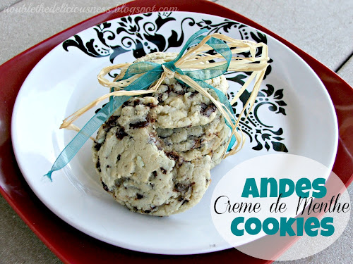 Double the Deliciousness Andes Creme de Menthe Cookies
