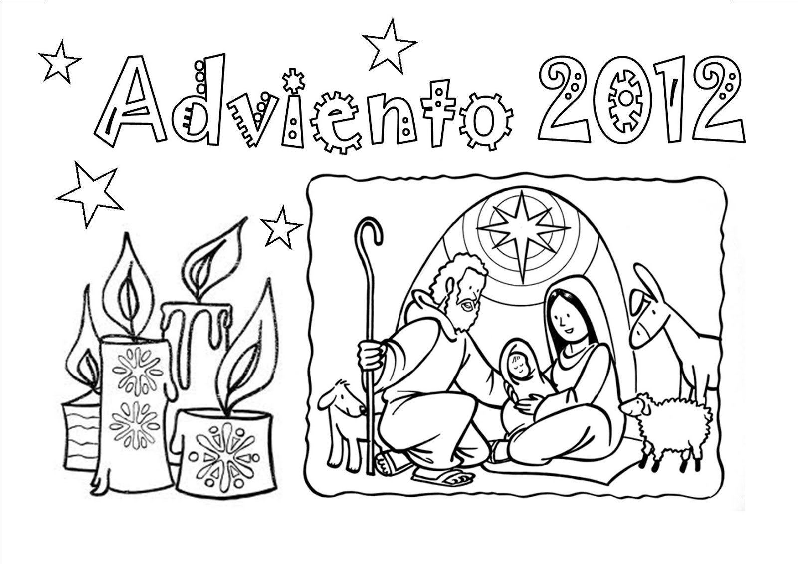 Infantil, la clase de Reli: ADVIENTO