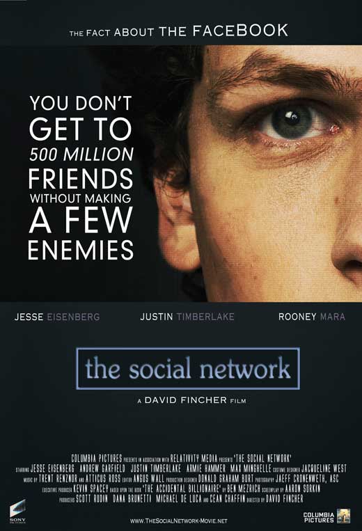 The movie stars a perfectly cast Jesse Eisenberg as Mark Zuckerberg, ... The movie stars a perfectly cast Jesse Eisenberg as Mark Zuckerberg, ...