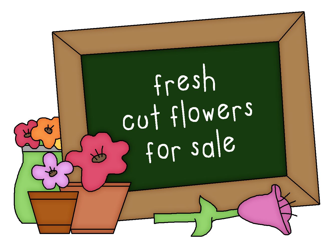 Chalk Flowers Png PNG Image Collection