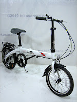 D 16 Inch Fold-X Sakura 7005 Alumunium Alloy Folding Bike