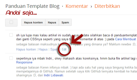 Fitur Baru Menu Edit Komentar Blogger Fitur Baru Menu Edit Komentar Blogger